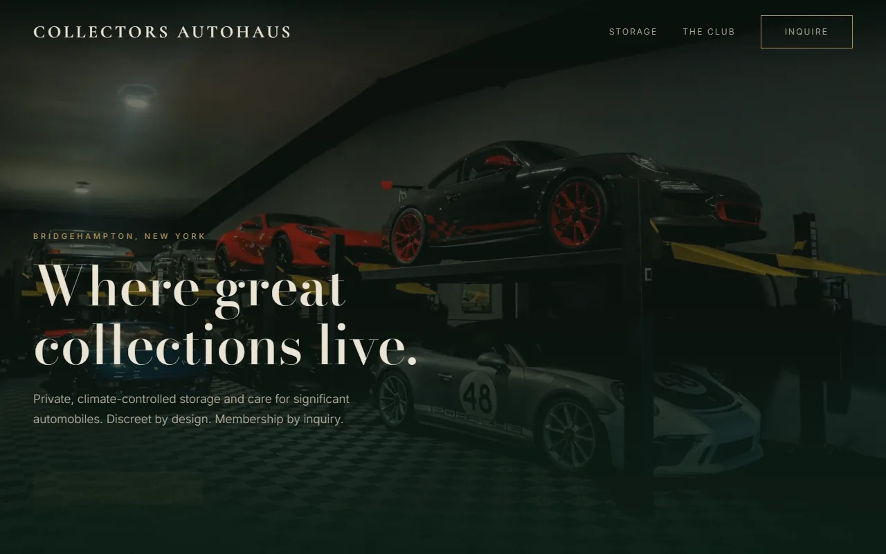 Collectors Autohaus after the rebuild
