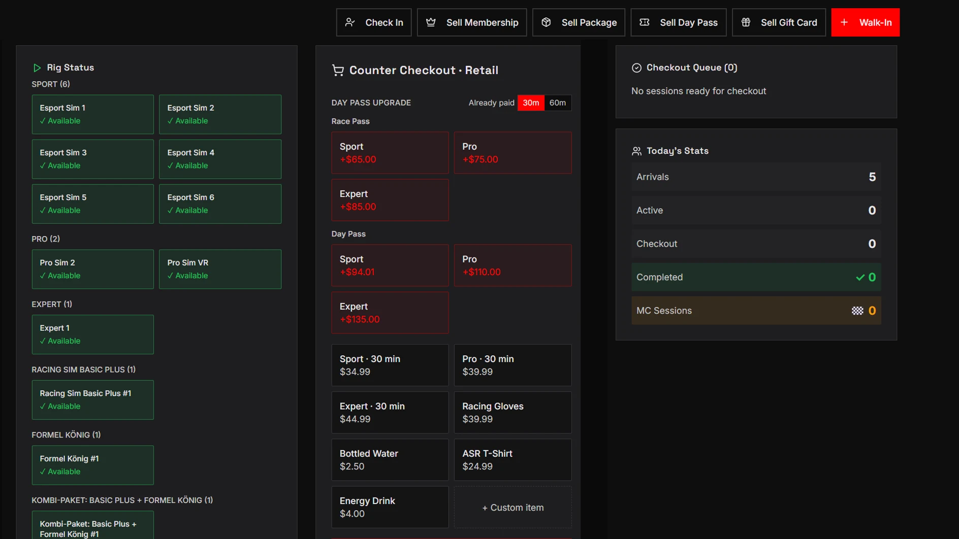 Owner console